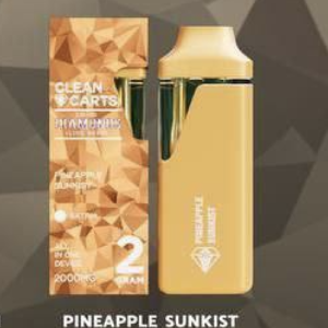 Clean Carts Disposable Pineapple Sunkist